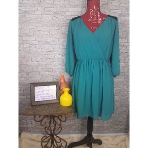 A. Byer 3/4 sleeve Party Dress Size Medium